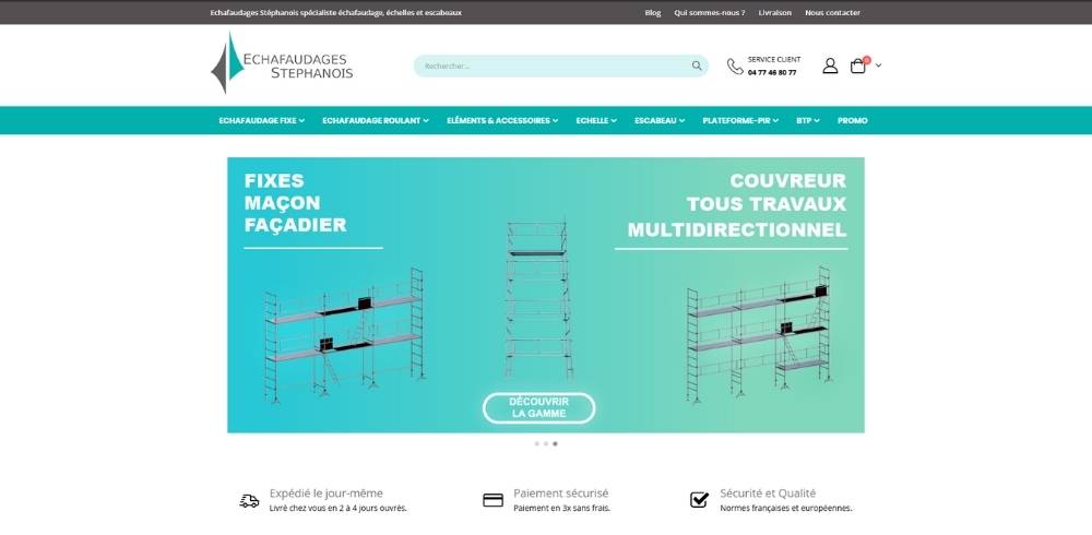 Echafaudages Stéphanois